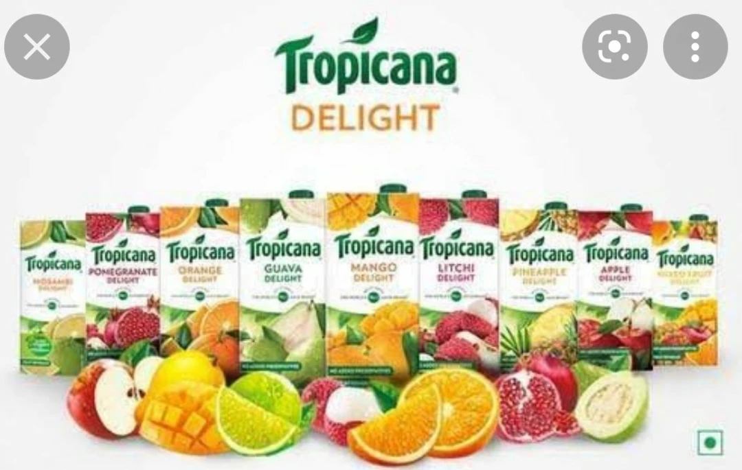 Tropicana juice 200ml tetra pack uploaded by G.V ENTERPRISES on 6/18/2022