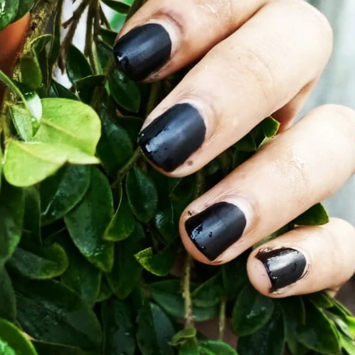 Black nail henna uploaded by business on 6/18/2022