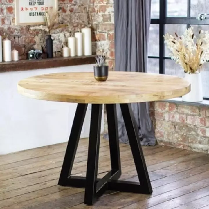 Round mango dinning table  uploaded by WOOD BOY CRAFT  on 6/18/2022