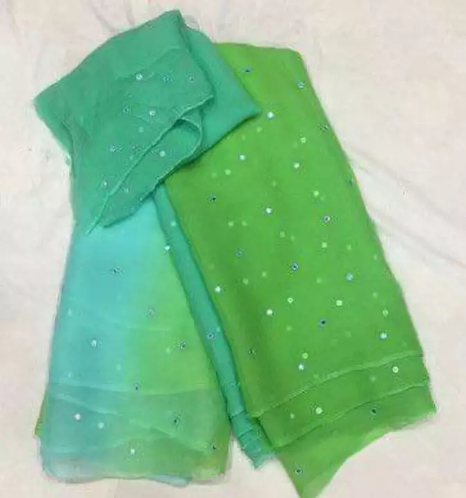 Post image 🏝️NEW COLLECTION OF PURE DIAMOND CHIFFON SAREE🏝️👉Pure diamond Chiffon fabric👉 Running blouse👉 Mirror work border in 9 yards👉 Backing and pipen in border 
*PRICE ONLY 1550 $hip free*
*Pre booking 2 days BOOK FAST*l