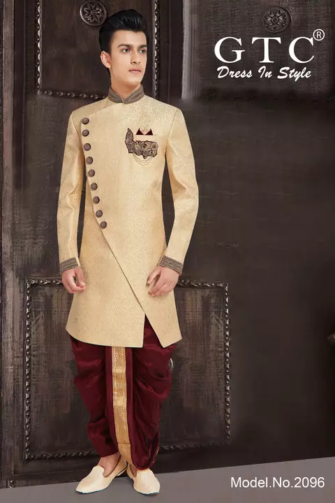 Graceful GTC- Classic Sherwani uploaded by AMBE COLLECTIONS  on 6/18/2022