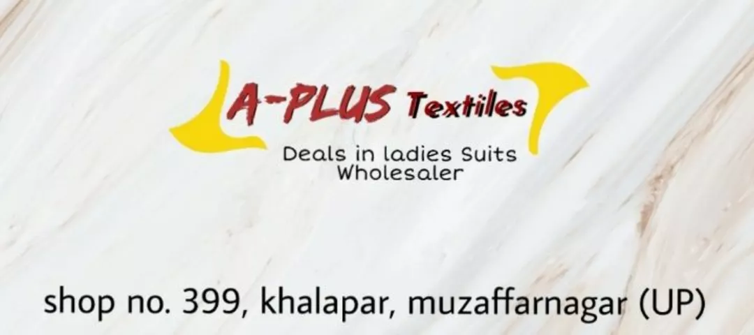 Visiting card store images of A plus textile