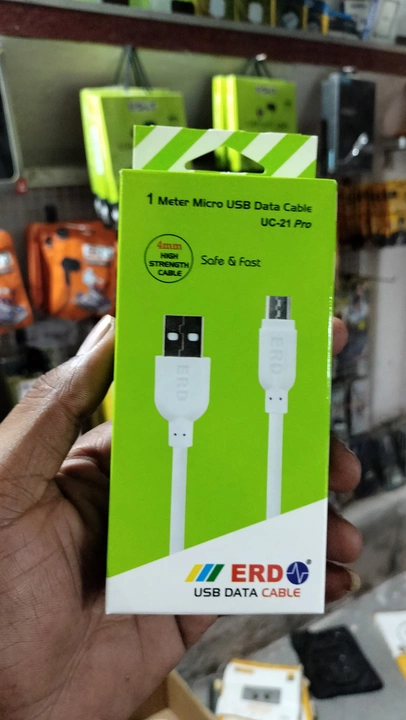 ERD 100% Orginal Data Cable 1 Year Warrenty  uploaded by Shopping Club India on 6/18/2022
