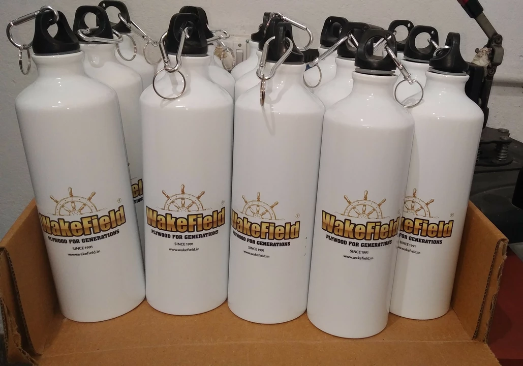 Metal sipper bottle printing uploaded by business on 6/18/2022