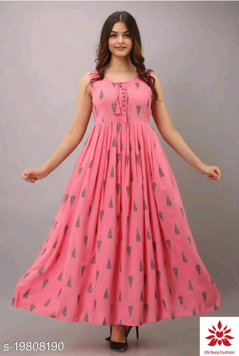 Anarkali Long Kurti cum Gown uploaded by business on 6/18/2022