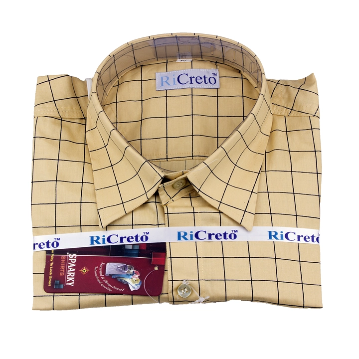 Classic Mens Cotton Shirts uploaded by Ritesh Creations on 6/18/2022