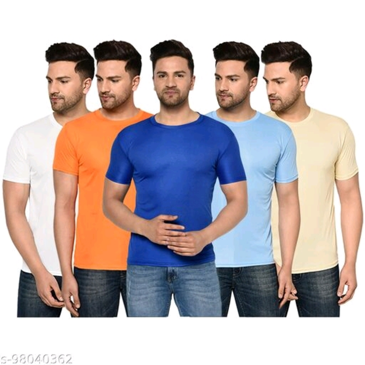 Tatters pack of 5 Dri-Fit T-shirt for men uploaded by business on 6/18/2022