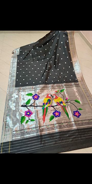 Paithani silk Saree  uploaded by Saubhagya Paithani center  on 11/3/2020