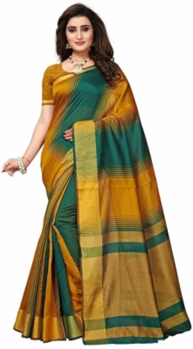 Daily wear cotton saree uploaded by business on 6/19/2022