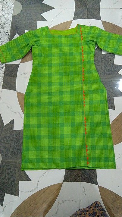 Mangalagiri cotton  kurti uploaded by Shubhakruthi boutique on 11/4/2020