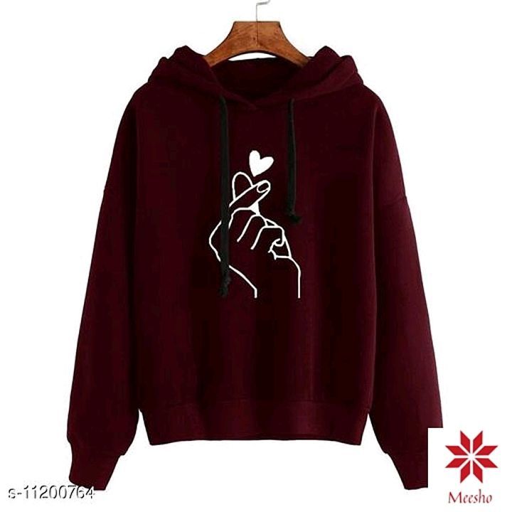 Catalog Name:*Pretty Designer Women Sweatshirts*
Fabric: Fleece
Multipack: 1
Sizes:
S (Bust Size: 32 uploaded by business on 11/4/2020