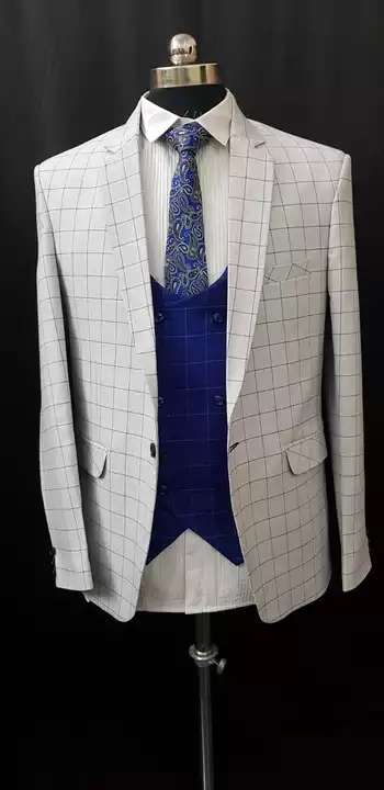 5 pcs checks suit  uploaded by business on 6/19/2022
