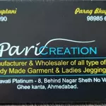 Business logo of Pari Creation
