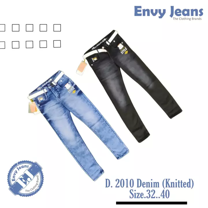 Kids Denim Jeans Knitted Fabric uploaded by Envy Jeans on 6/19/2022