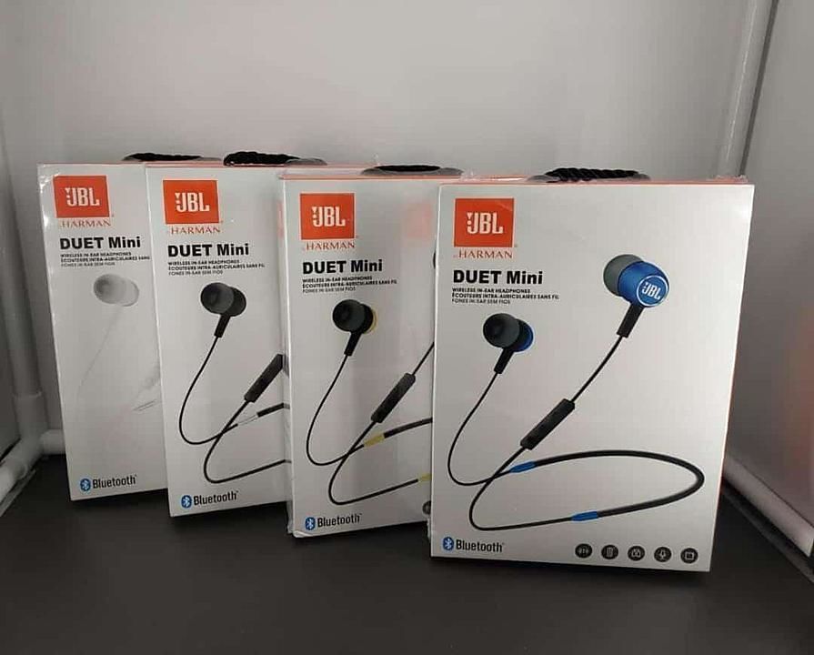 JBL DUET MINI WRILESS BLUOOTH HEADFONE GOOD QUALITY  uploaded by BHARAT MOBILE ACCESSORIES  on 6/19/2020