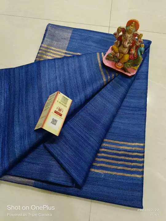 Post image Pure Tasar ghicha saree With Soft quality