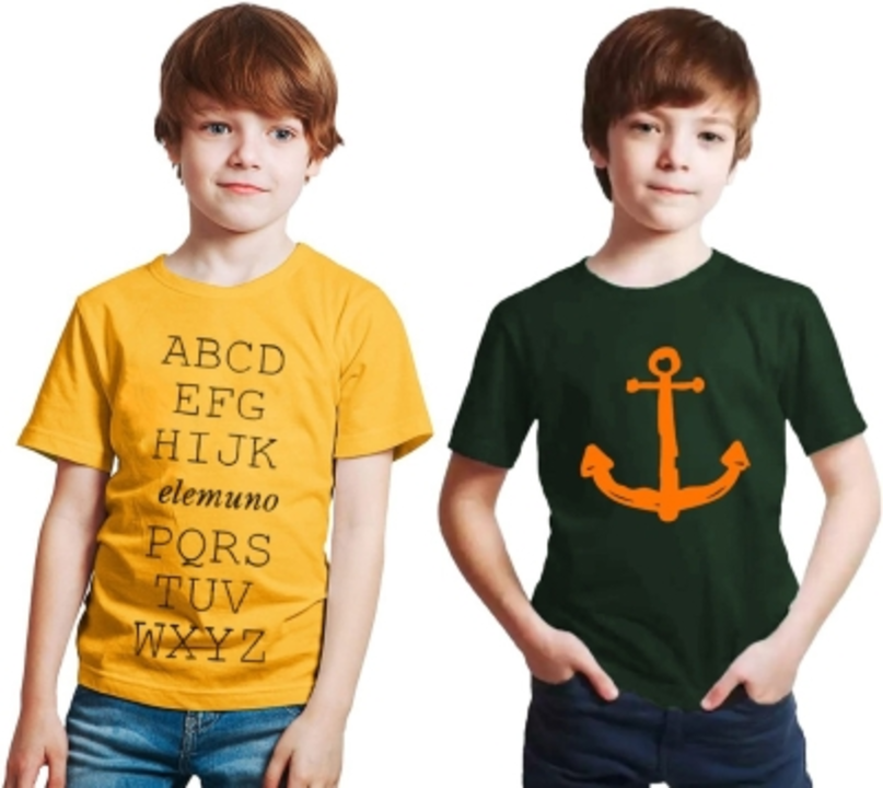 Boys Printed Pure Cotton T Shirt uploaded by business on 6/20/2022