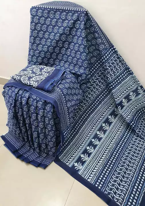 Product uploaded by Monu hand block Cotton Saree on 6/20/2022