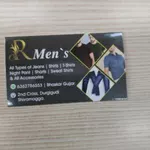 Business logo of R men's readymade garments