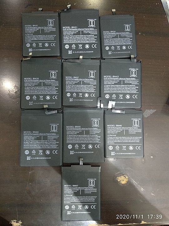 All model Mi battery chaina og  Best Quality, whatsapp or call for more information
 uploaded by Shaina  mobile Accessories on 11/4/2020