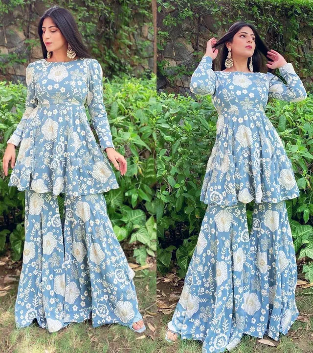 Presenting  New 5000 Series  Quality Ek level UP 
M3

Code :  *5446* 

🧚‍♀**Top**  

Fabric   :  Go uploaded by business on 6/20/2022