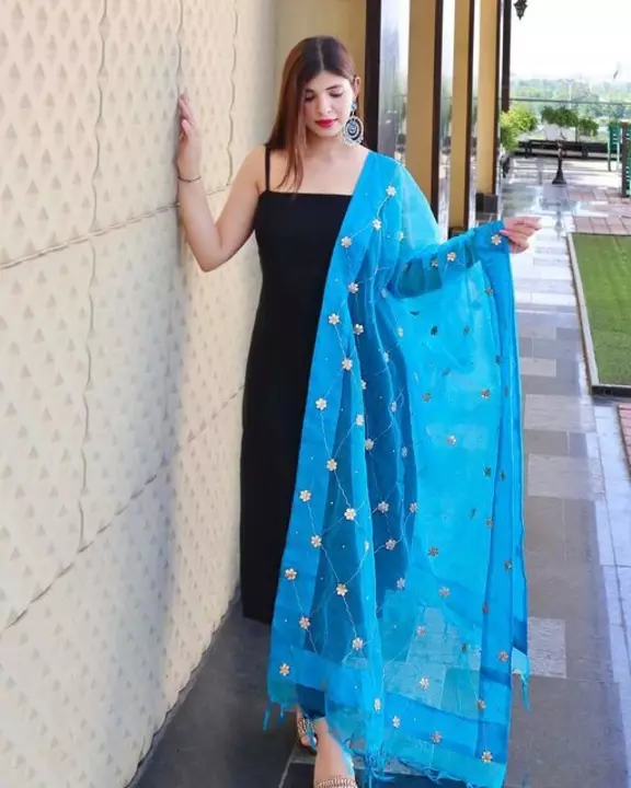 Women Dupatta set  uploaded by Rani fashion hub on 6/20/2022