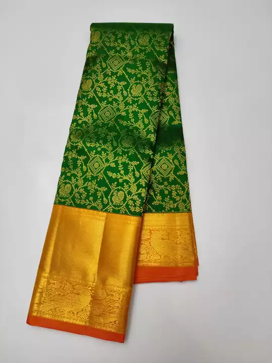 hand loom silk saree uploaded by sri ranga silk saree on 6/20/2022