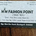 Business logo of MM fashion point naryiangarh