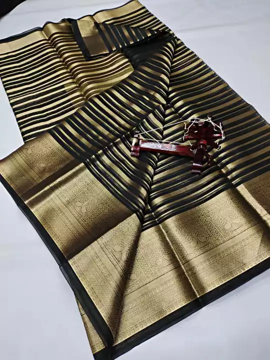 Post image ●My Whatsapp No. +918318765649.
 
#Banarasi Kora Organza Sarees.

# Embellished with gold zari motifs.

# Soft and Smooth fabric.

Free shipping within india