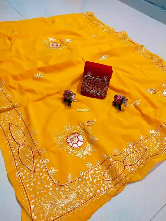 Handmade Pitta Zari Work Saree uploaded by Shree Ganesh Trades on 6/20/2022