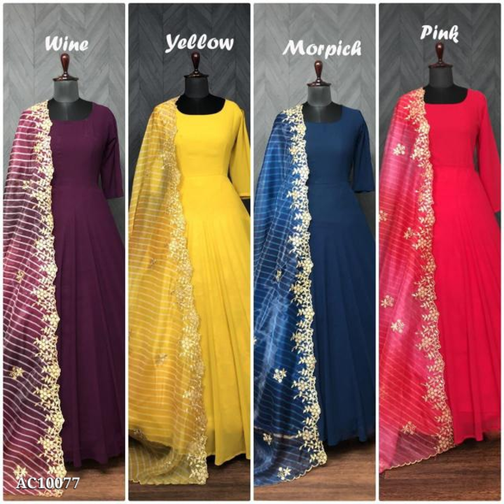 Premium Quality GOWN with Dupatta  uploaded by business on 6/20/2022