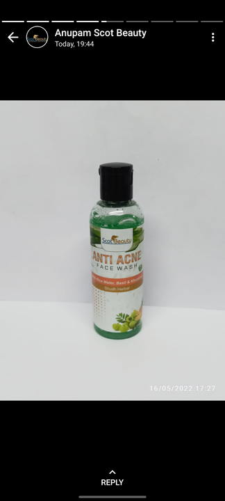 Anti Acne Facewash  uploaded by business on 6/20/2022