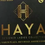 Business logo of Haya designer ladies collection