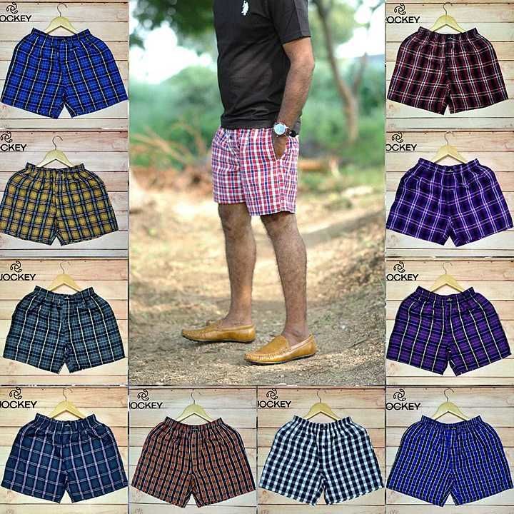 Post image 10+colour in sets 
Jockey shorts 
*BRAND = JOCKEY BOXER SHORTS*

*FABRIC=100% COTTON WOVEN  0.0 WASHING*

*COLOR= 12*

SIZE=  M L XL XXL

RATIO= 1 1 1 1

*MOQ =  48+2= 50PCS*
(MINIMUM ORDER QUANTITY)

*RATE =148₹* 

*QTY=1000 PCS*

*all goods single piece polypack*

*Both side PACKET*
*WITH PHOTO CARD*

*MRP PRICE 799/-(2PCS)*

*READY  FOR DELIVERY*

*डिलीवरी  फ्री आल ओवर  इंडिया*