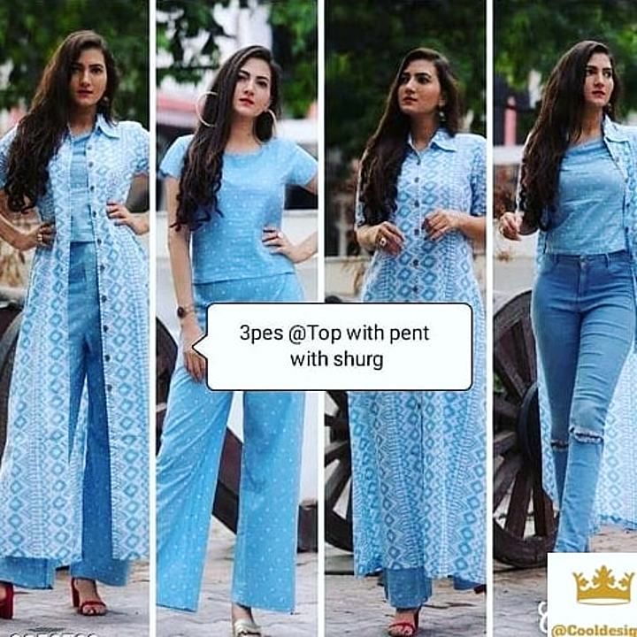 Cotton Stiched stylish dresss. uploaded by @cooldesigns143 on 11/4/2020