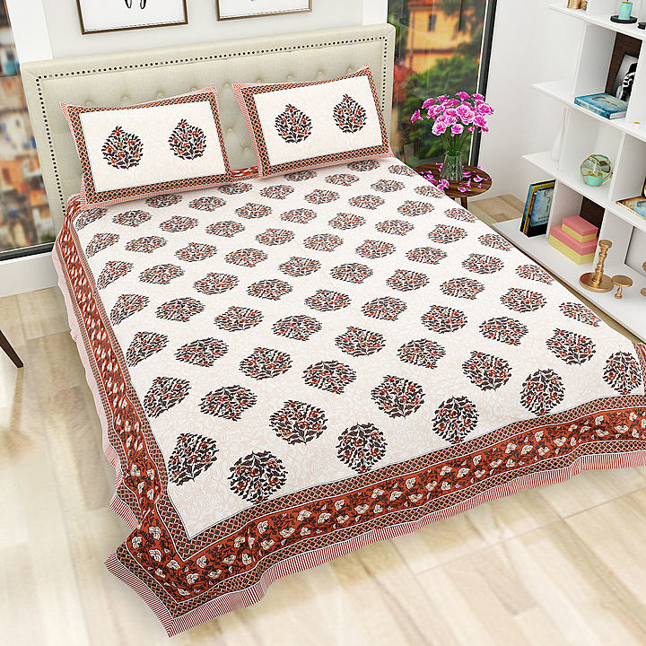 Post image New Hand Printed Cotton Jaipuri Bedsheet collection