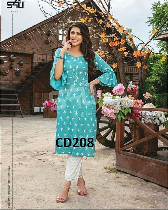Kurti with pant uploaded by business on 11/4/2020