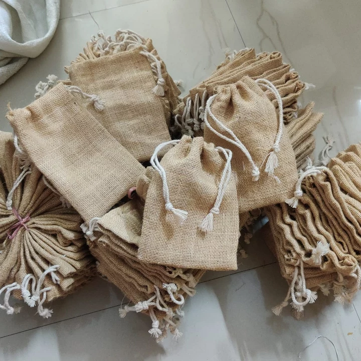 Jute potli begs 4×6 inc. uploaded by business on 6/21/2022