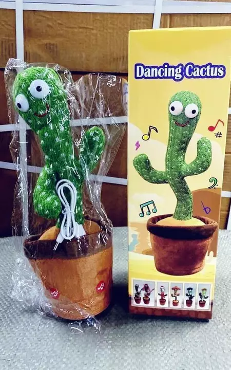 Dancing Cactus | Dancing Talking Toy With Box ( Rechargable ) 

Loose 370 Rs | 100 Pieces Carton Bes uploaded by Creative business hub on 6/21/2022