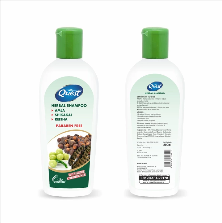 Quest Herbal shampoo  uploaded by business on 6/21/2022