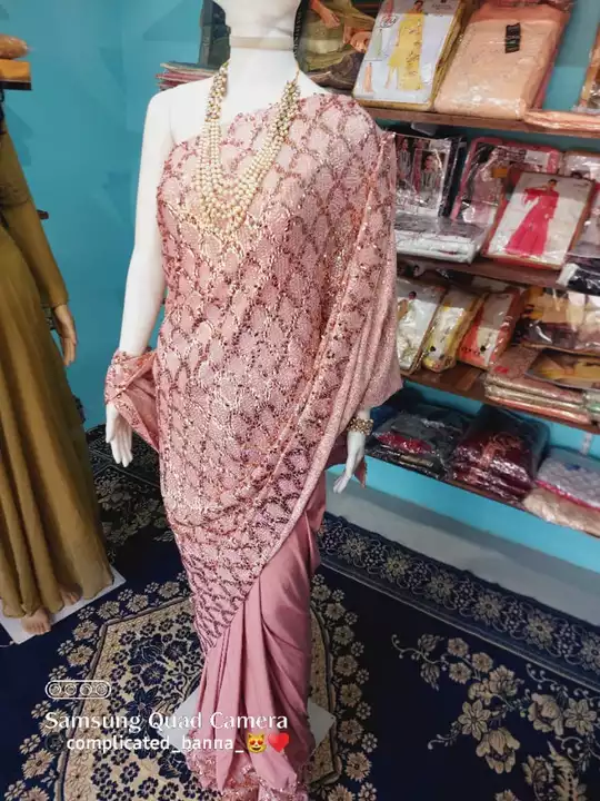 Sequence saree uploaded by business on 6/21/2022