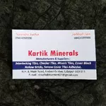 Business logo of Kartik minerals