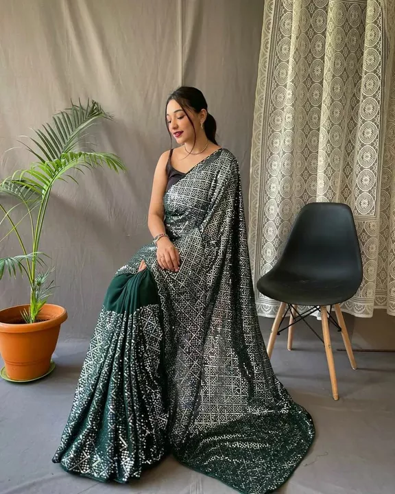 Sequence saree  uploaded by business on 6/22/2022