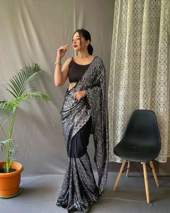 Sequence saree  uploaded by Alpha Trendz on 6/22/2022