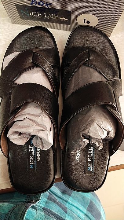 Leather chappal uploaded by business on 6/19/2020
