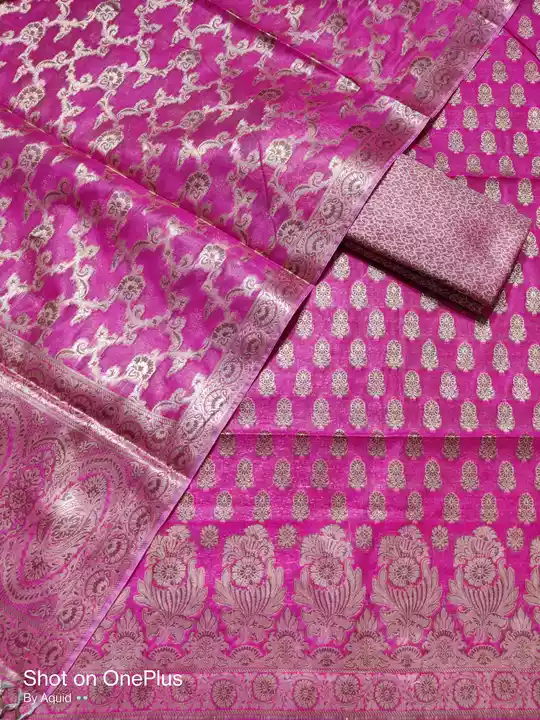 Banarasi Fancy Zari weaving Suit  uploaded by business on 6/22/2022