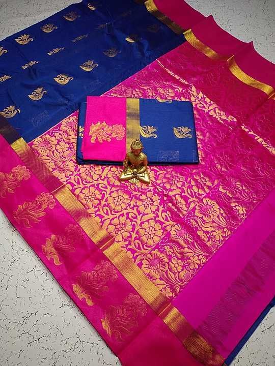 Silk cotton saree uploaded by business on 11/5/2020