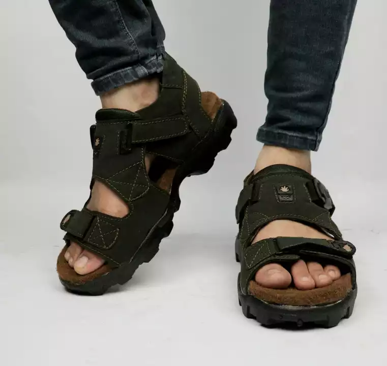 Lazy21 🤩 Synthetic Leather Sandal Comfort And Fashionable Daily Wear Roman Sandals For Men uploaded by .lazy21.com on 6/22/2022