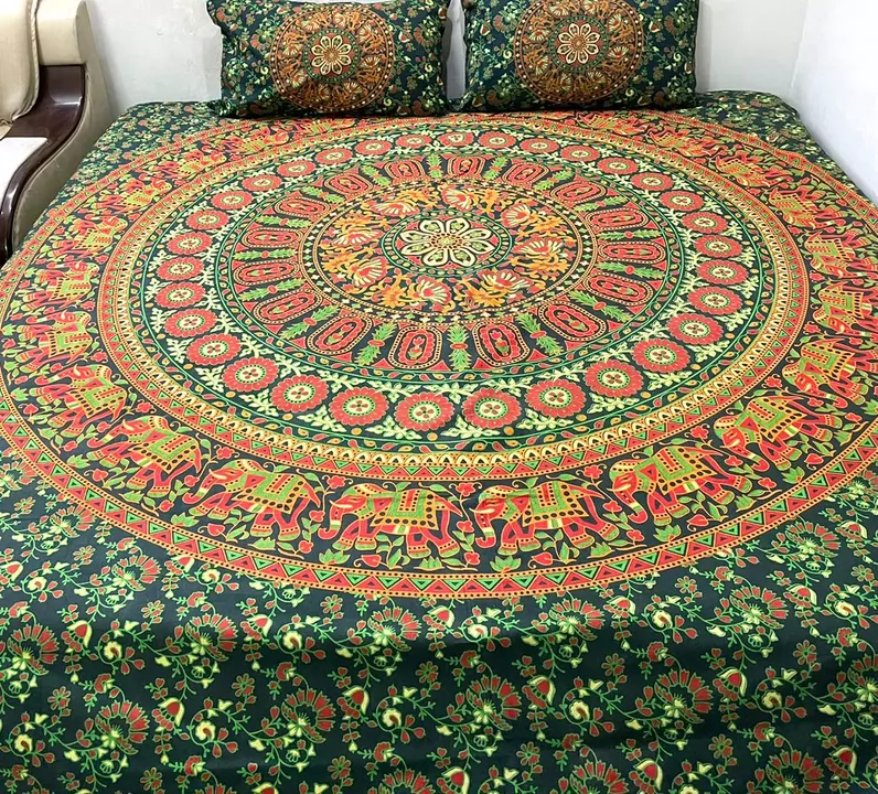 PURE COTTON MANDALA BED SHEET uploaded by business on 6/22/2022