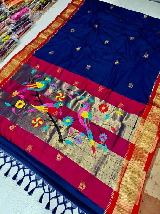 Description
Peacock pallu Kadiyal...
Art Silk Material...
Contrast blouse piece....
All over butta.. uploaded by business on 6/22/2022